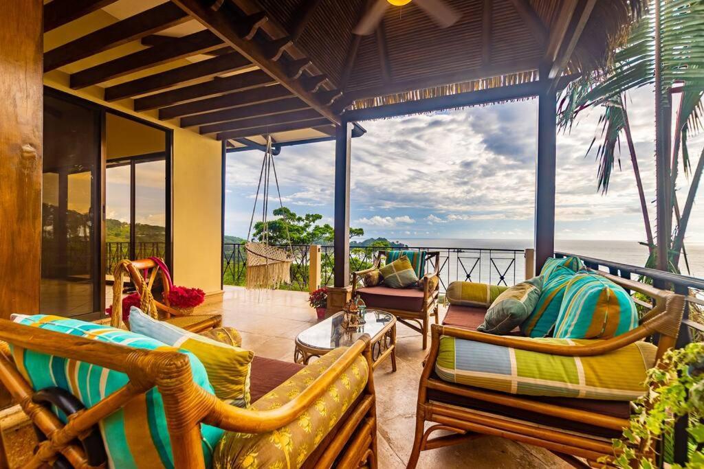 Villa Amor Del Mar With Breathtaking View Of Ocean & Jungle Dominical Buitenkant foto