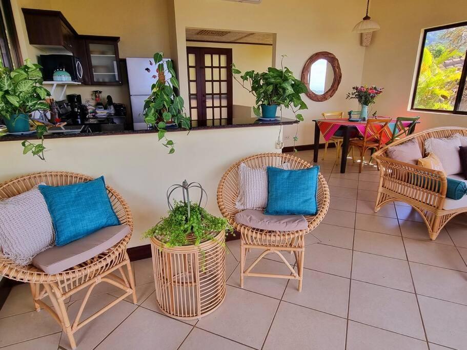 Villa Amor Del Mar With Breathtaking View Of Ocean & Jungle Dominical Buitenkant foto