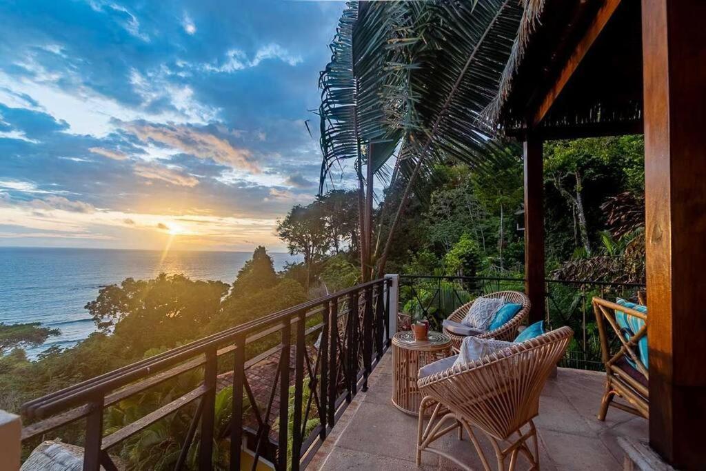 Villa Amor Del Mar With Breathtaking View Of Ocean & Jungle Dominical Buitenkant foto